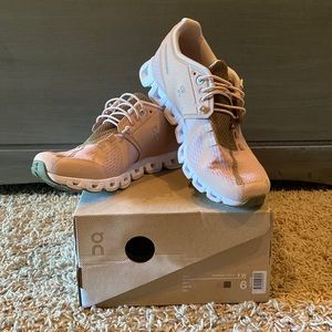 On cloud athletic shoes